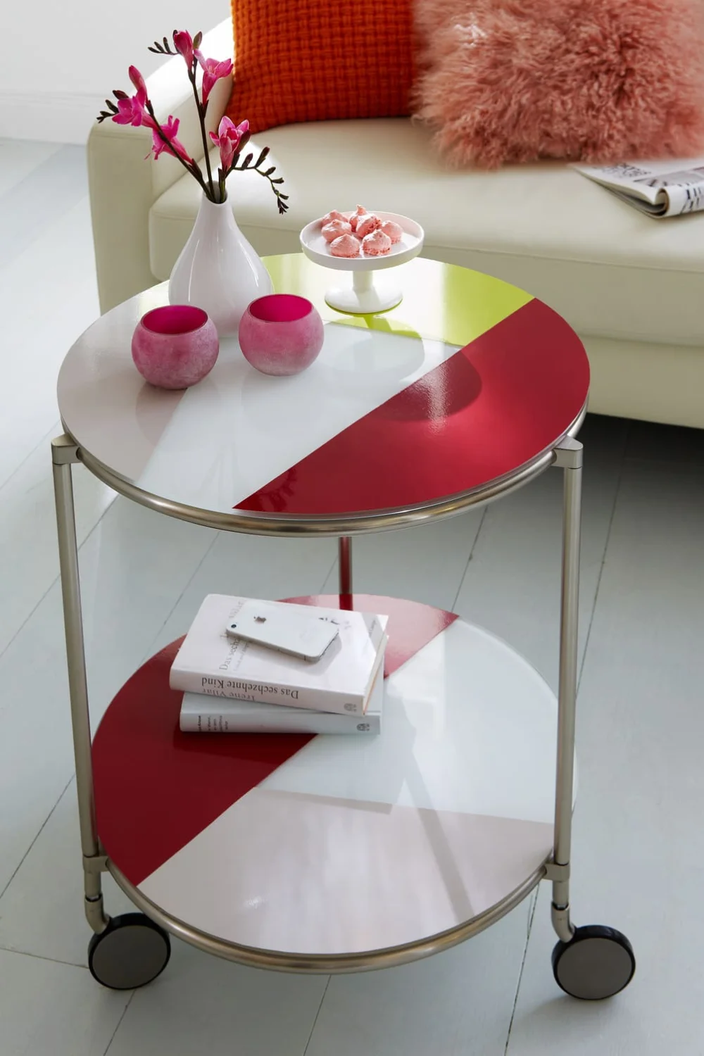 Dekorfolie 200-1274  Signalrød RAL 3001 lakk 45cm x 15m