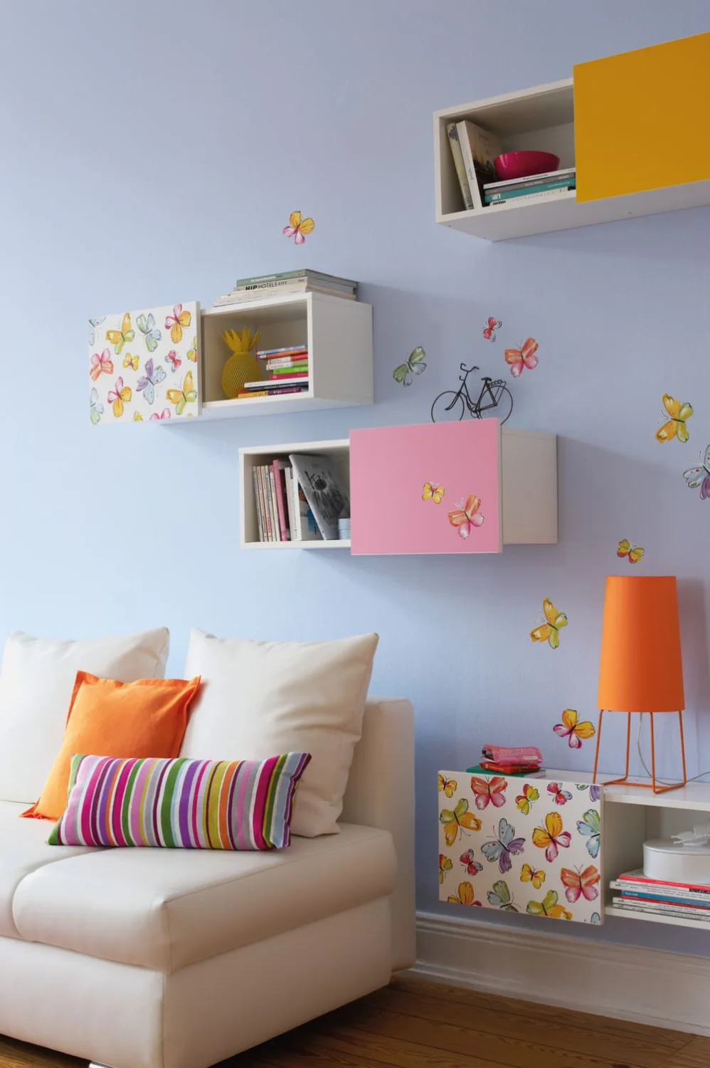 Dekorfolie 200-2940  Sommerfugler 45cm x 15m