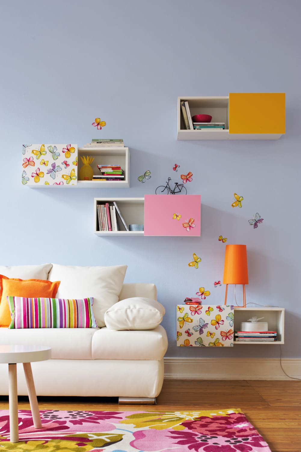 Dekorfolie 346-0377  Sommerfugler45cm x 2m