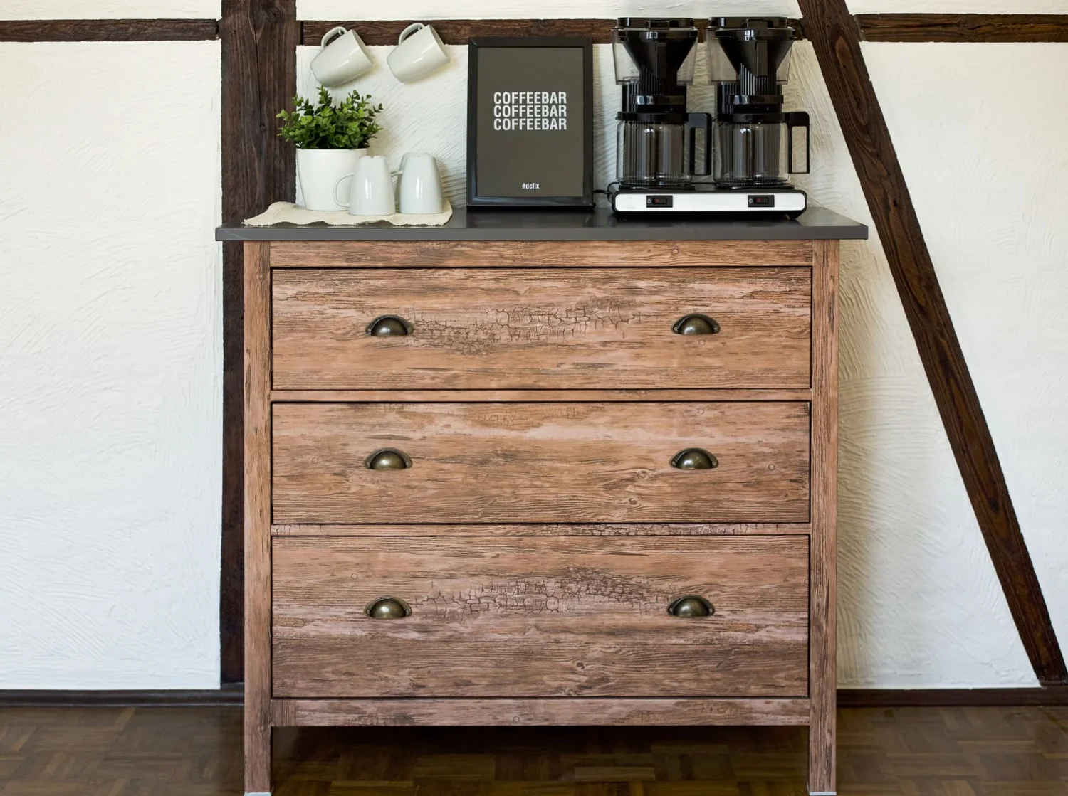 Dekorfolie 346-0478  Rustikk 45cm x 2m