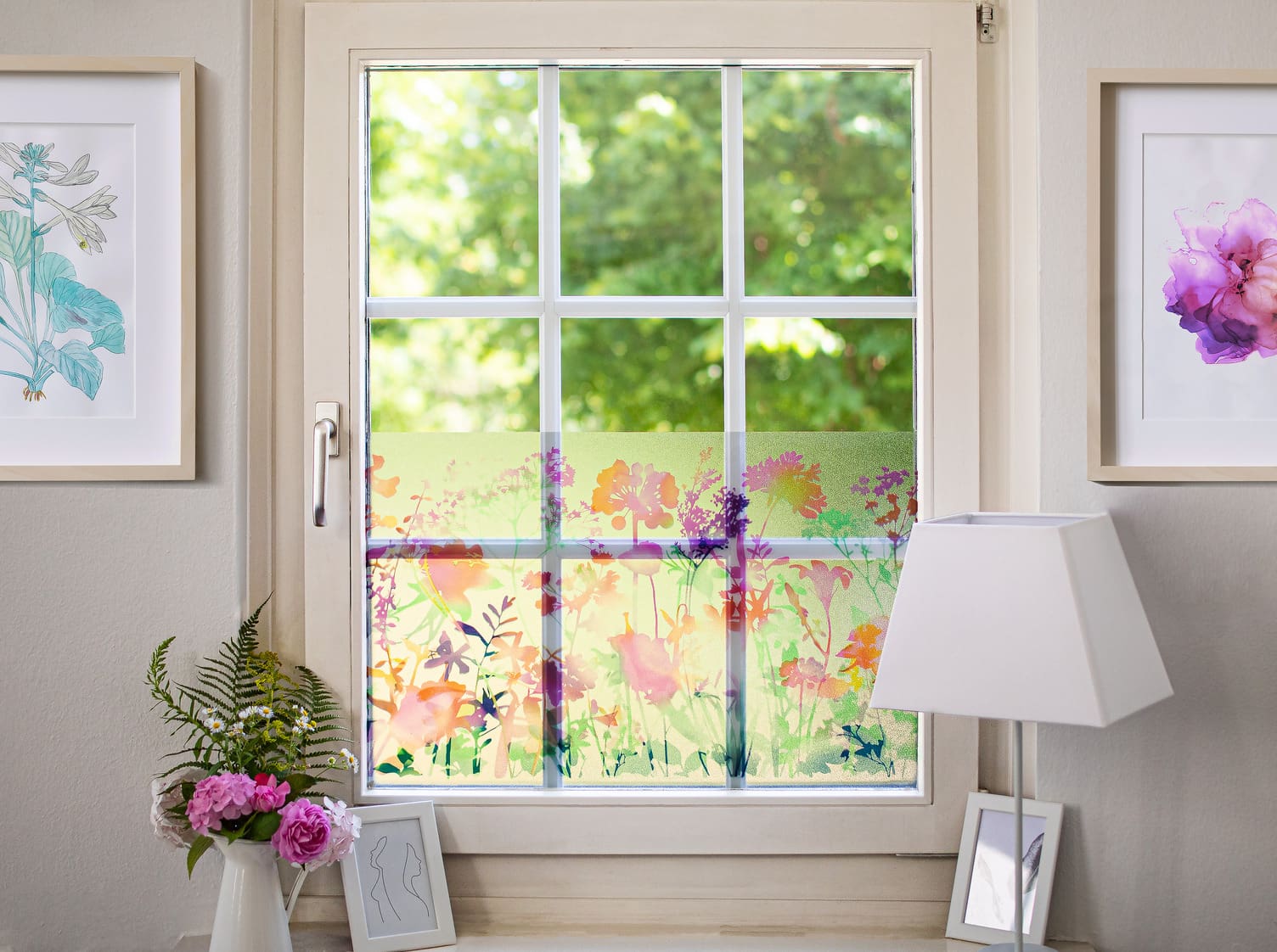 Vindusfolie 334-0035  Miraflores 45cm x 1,5m