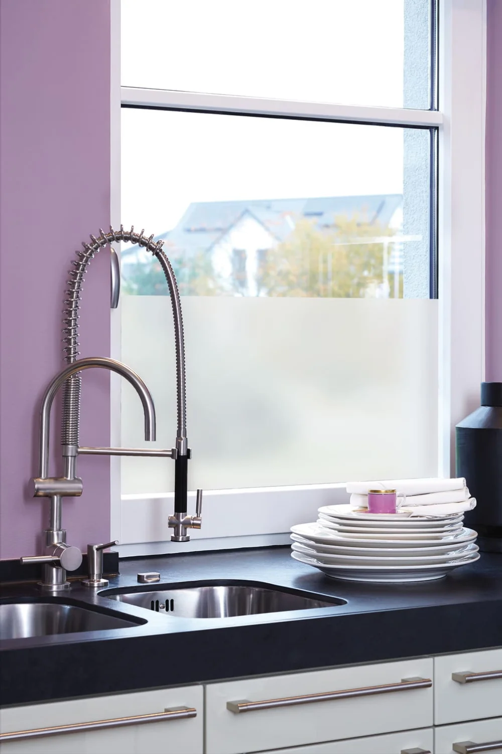 Vindusfolie 334-0004  Frost 45cm x 1,5m*-utgått