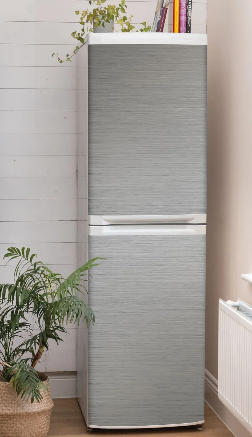 Dekorfolie 340-8045  Børstet stål  67,5cm x 1,5m