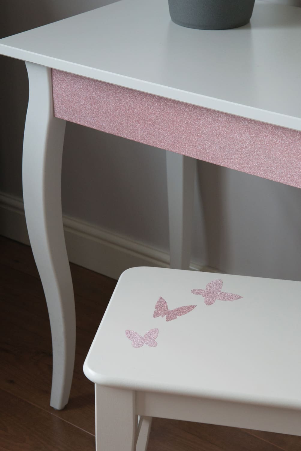 Dekorfolie 341-8013  Glitter rosa 67,5cm x 2m