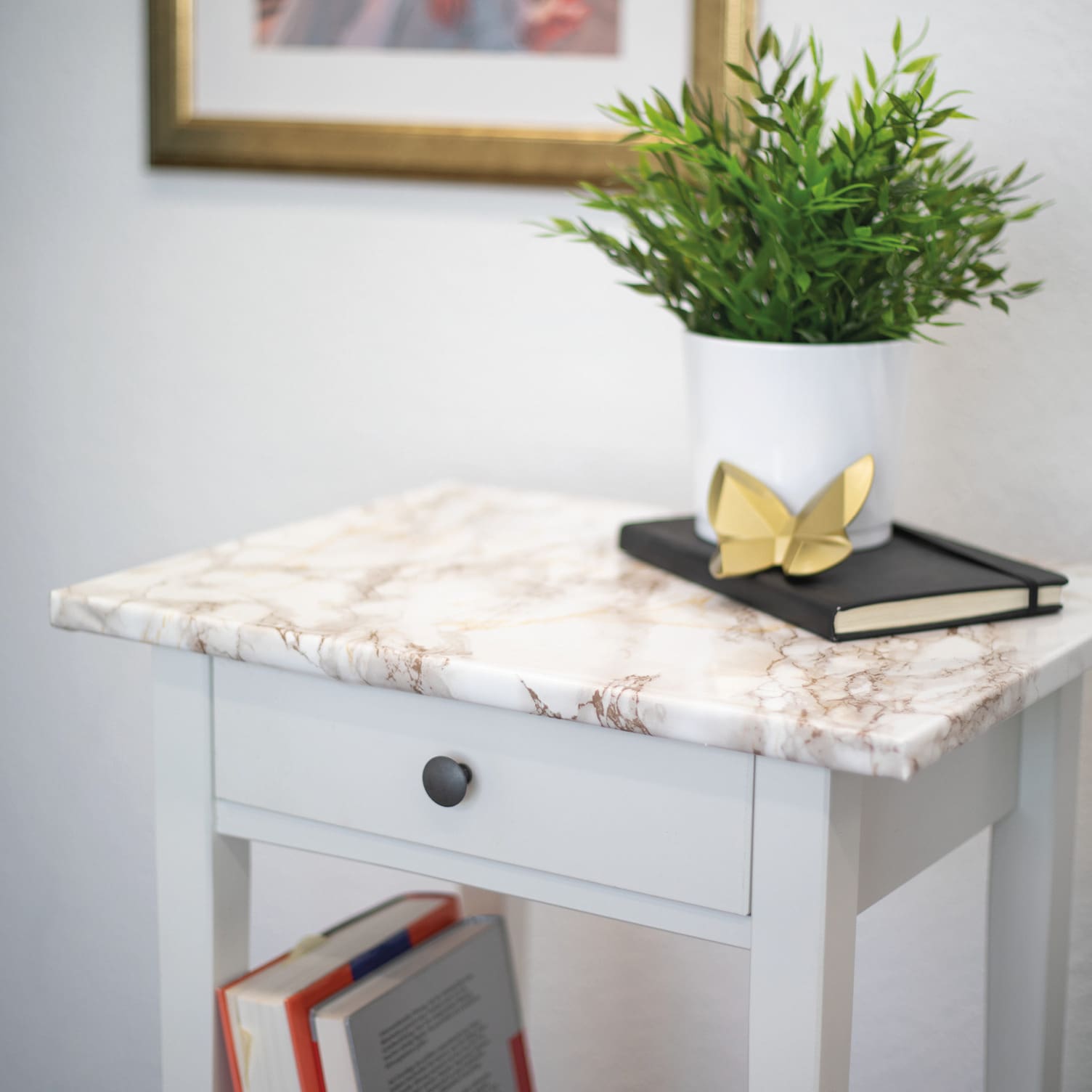 Dekorfolie 346-8032  Marmor Cortes brun 67,5cm x 2m