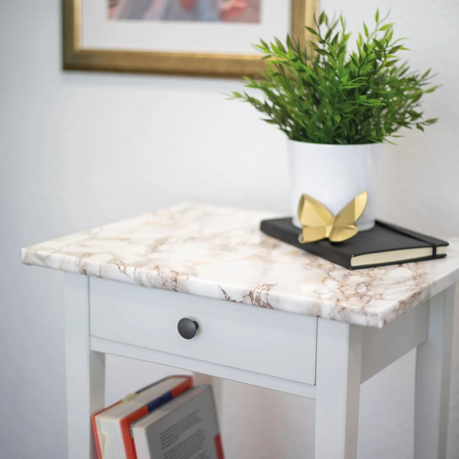 Dekorfolie 346-0120  Marmor Cortes brun 45cm x 2m