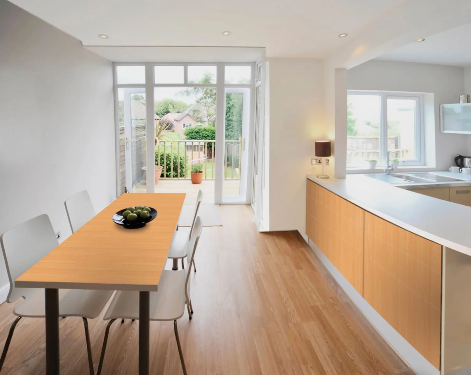 Dekorfolie 346-8295  Tyrolerbjørk 67,5cm x 2m