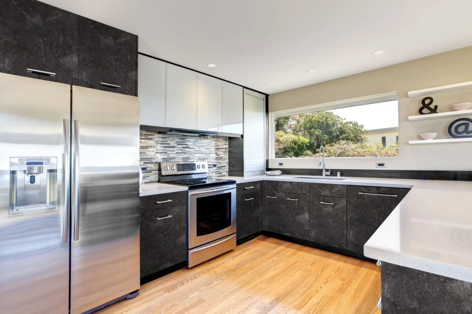 Dekorfolie 346-5358  Stein svart 90cm x 2,1m