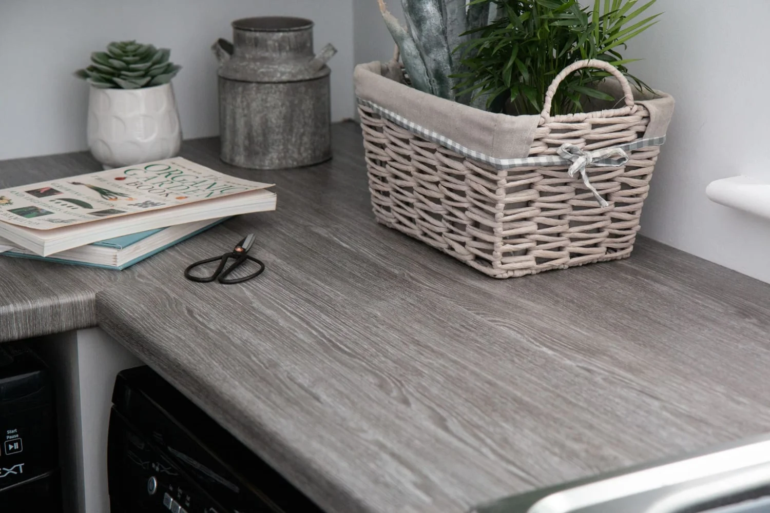 Dekorfolie 346-5350  Sheffield eik perlegrå 90cm x 2,1m