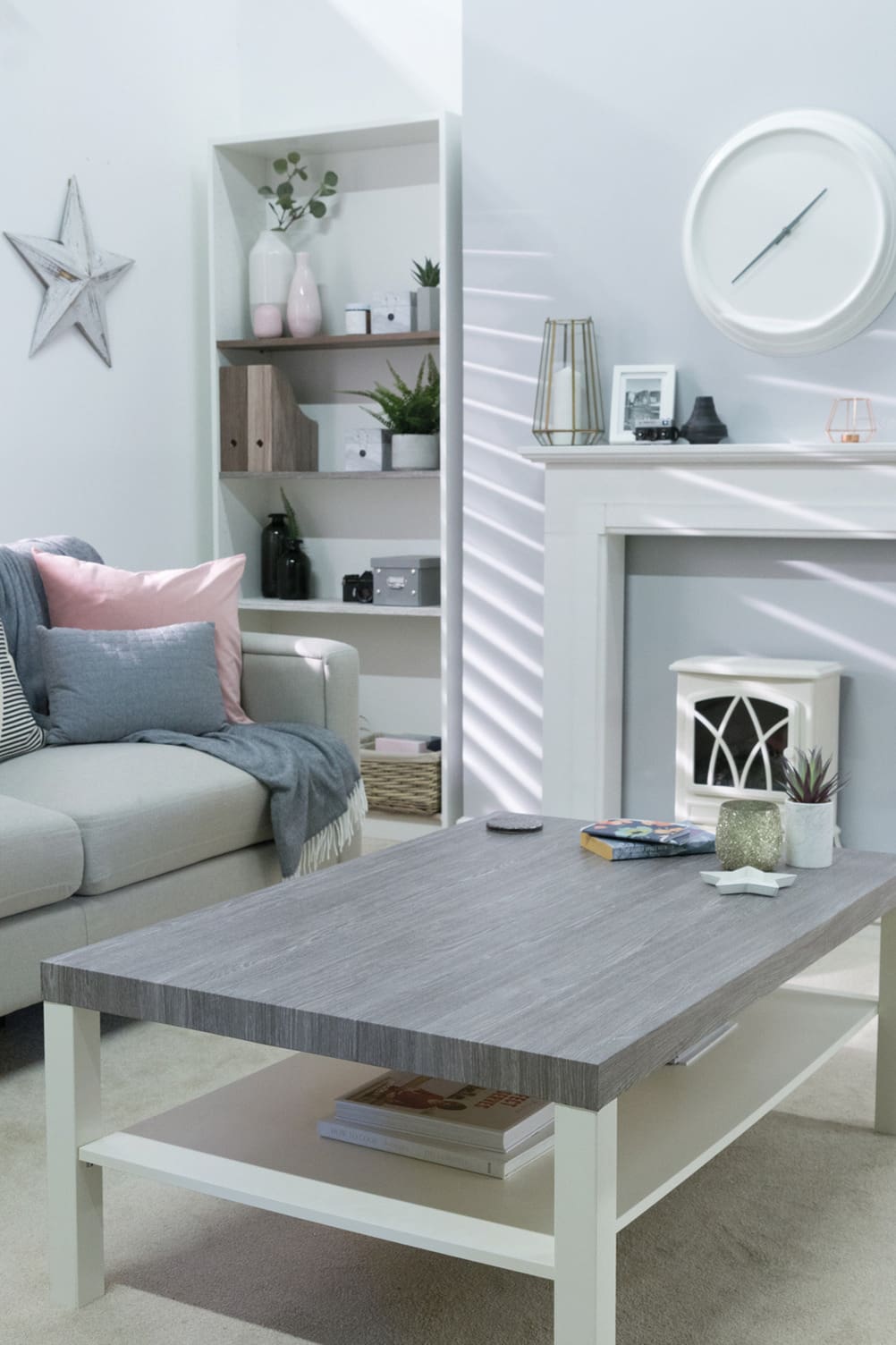 Dekorfolie 200-3186  Sheffield eik perlegrå 45cm x 15m