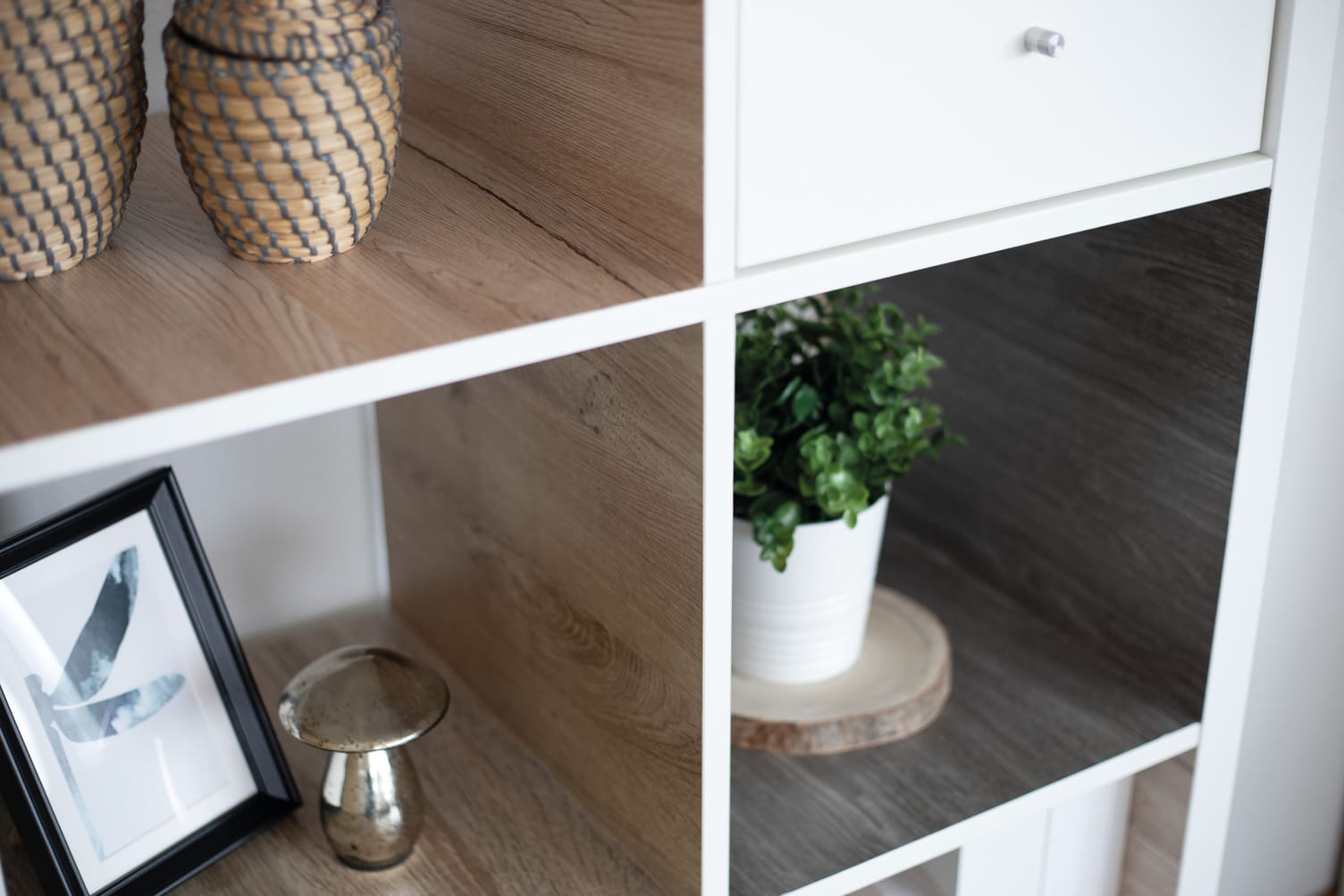 Dekorfolie 200-3217  Sanremo eik sepia 45cm x 15m