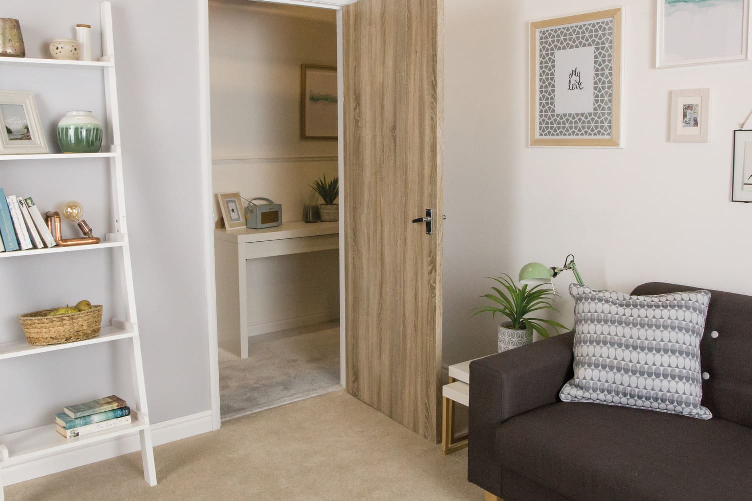 Dekorfolie 200-3230  Sanremo eik sand 45cm x 15m