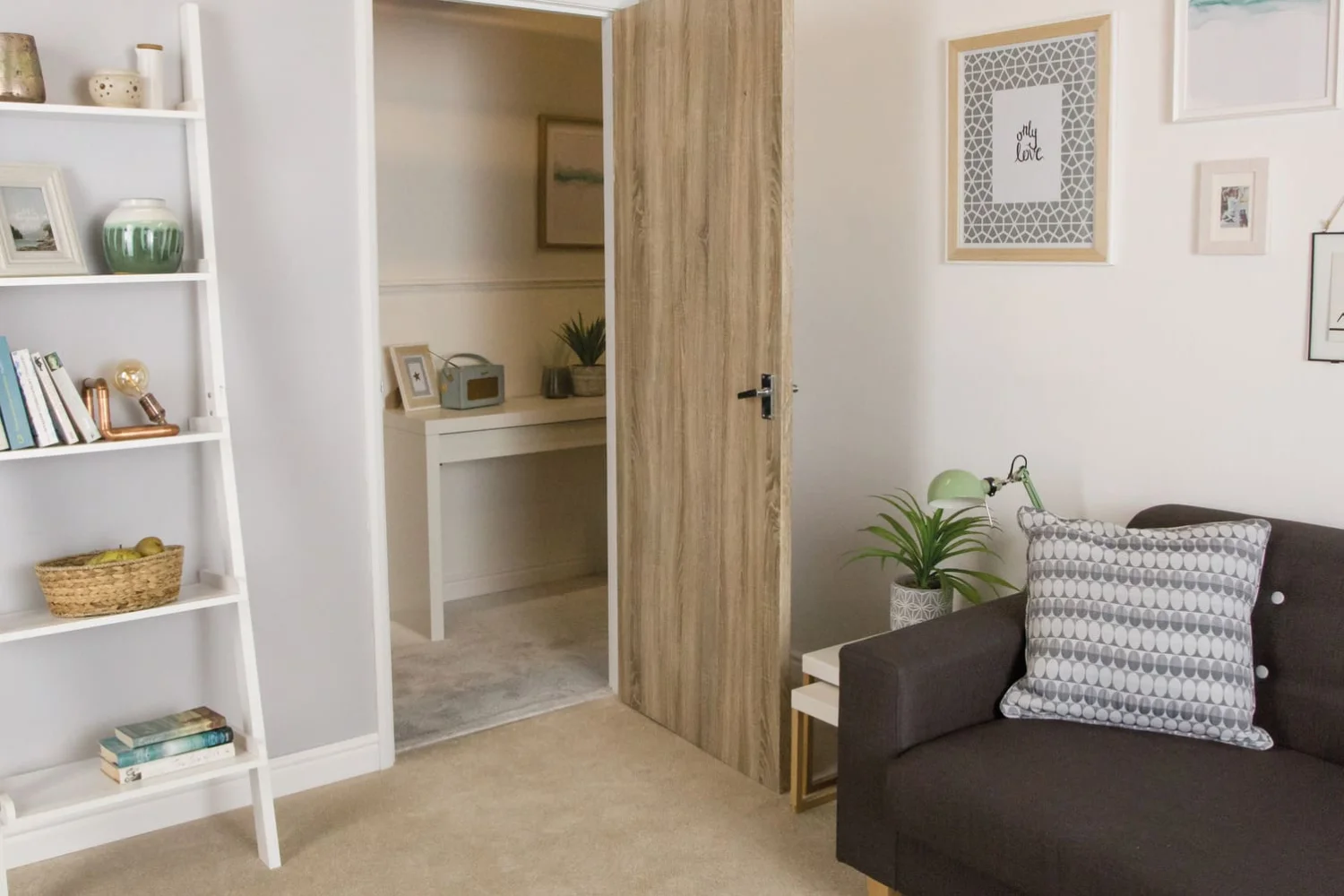 Dekorfolie 346-8133  Sanremo eik sand 67,5cm x 2m