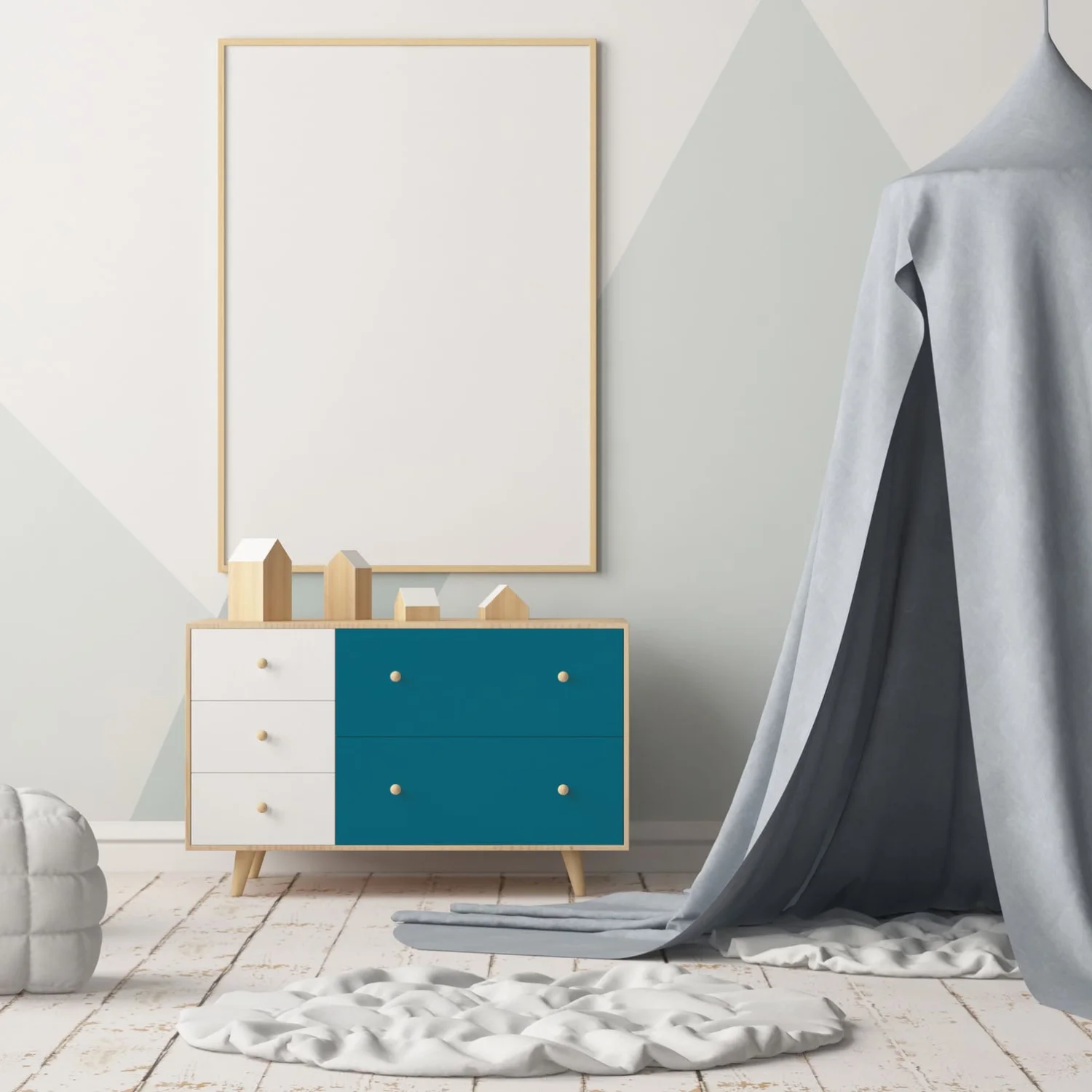 Dekorfolie 346-0674  Petrol RAL 5009 lakk 45cm x 2m