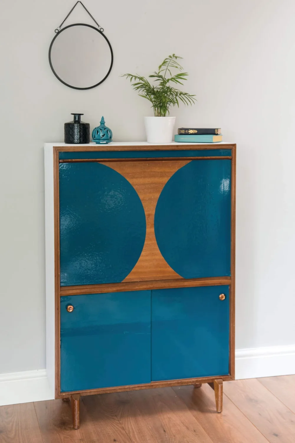 Dekorfolie 346-0674  Petrol RAL 5009 lakk 45cm x 2m