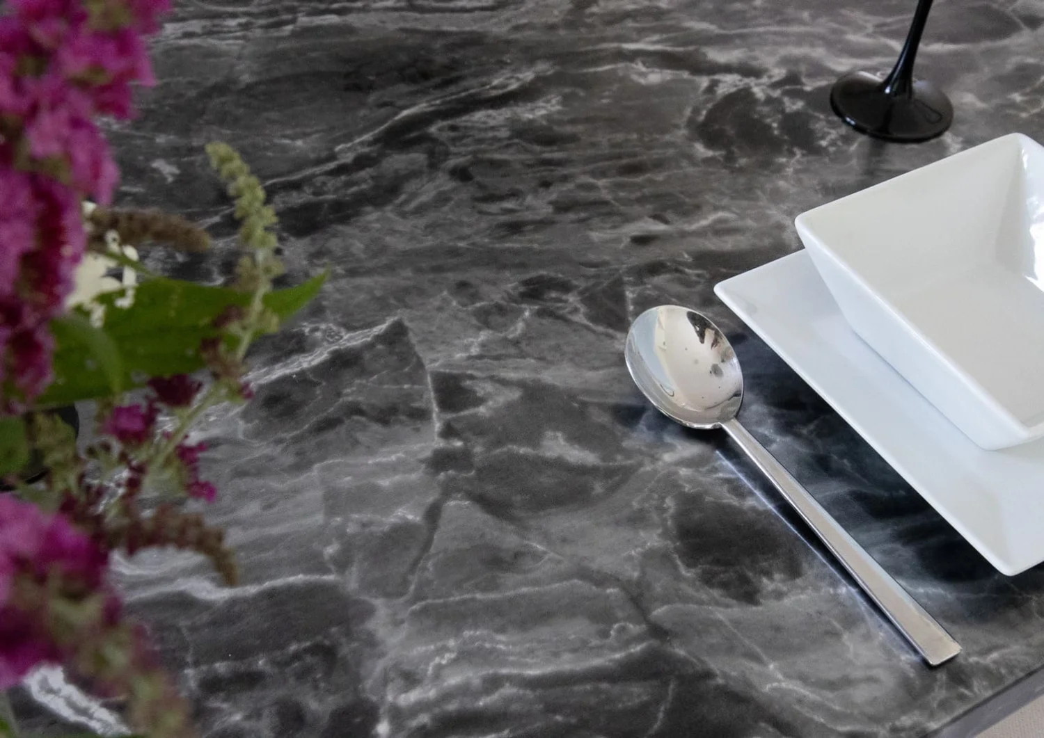 Dekorfolie 346-0676  MARM SØLV 346-0676 45cm x 2m