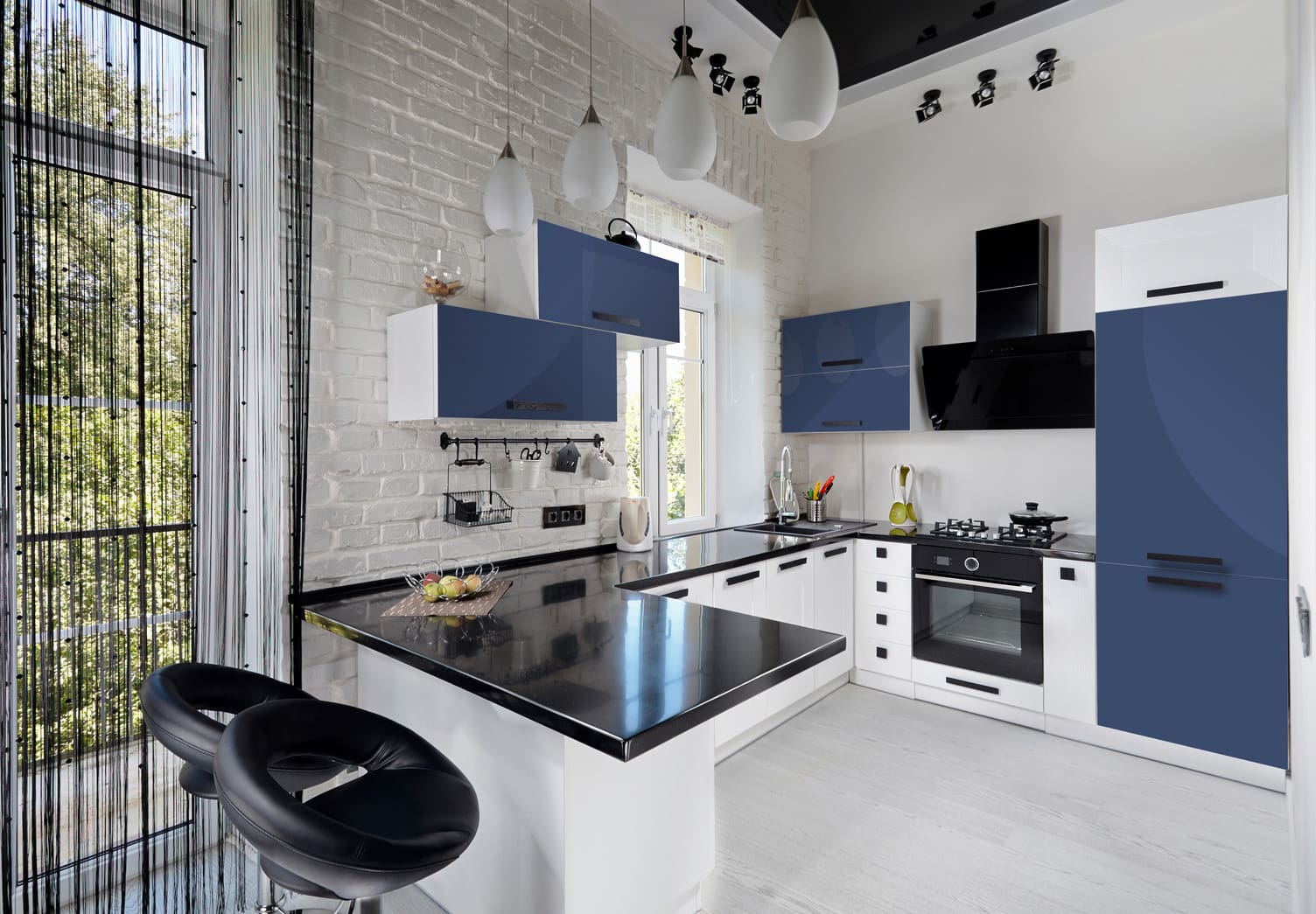 Dekorfolie 346-8189  BLÅ LAKK346-8189 67,5m x 2m