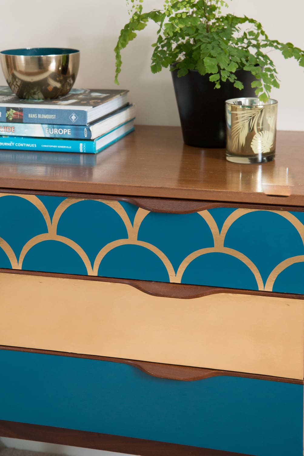 Dekorfolie 201-4528  Gull 45cm x 15m