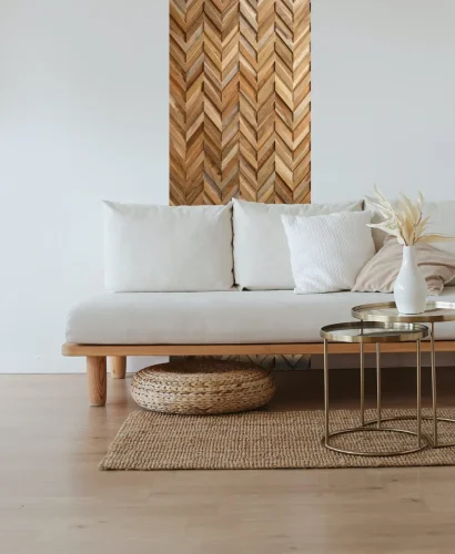 Ultrawood Chevron Teak 22760410 (5 plater)