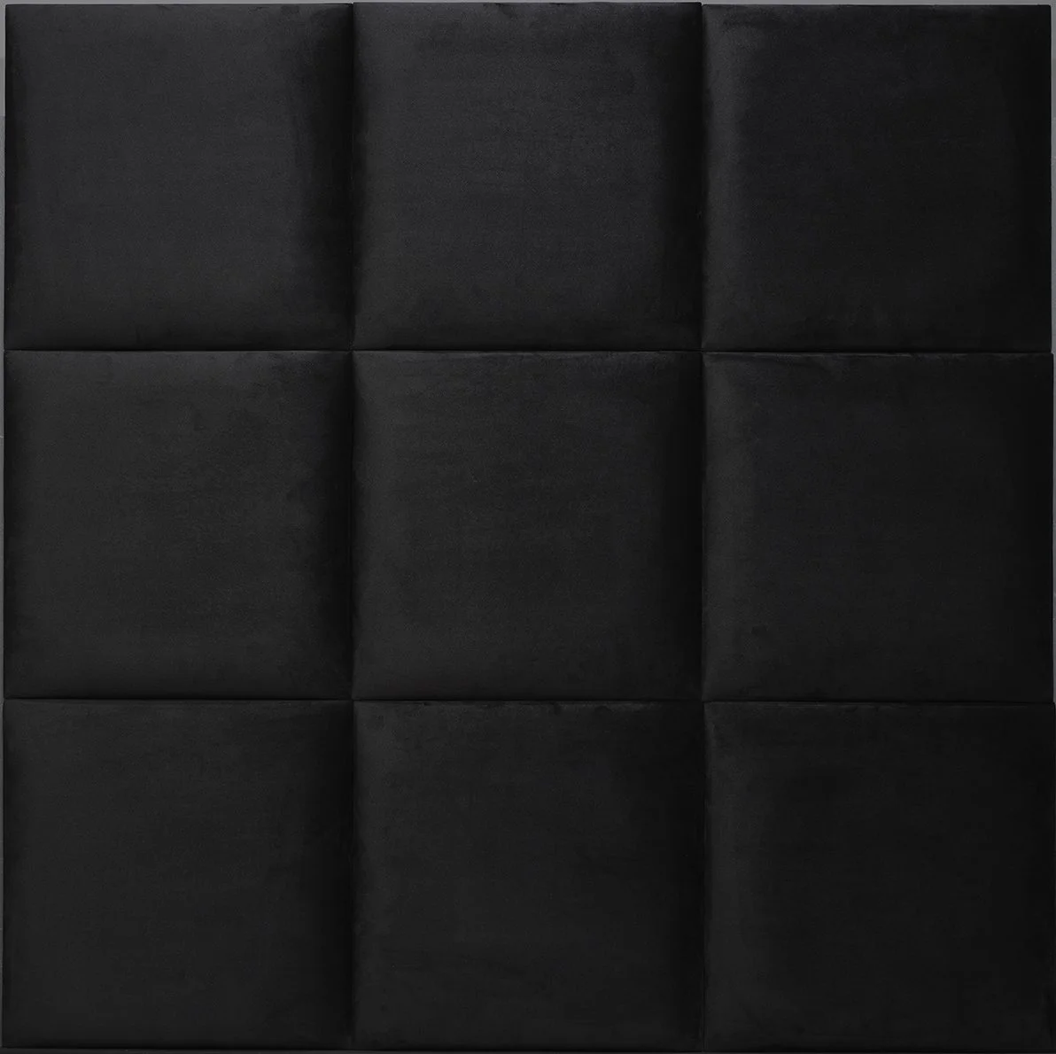 Luxury Textile Velvet Square Black 20550100*