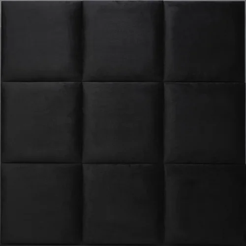 Luxury Textile Velvet Square Black 20550100*