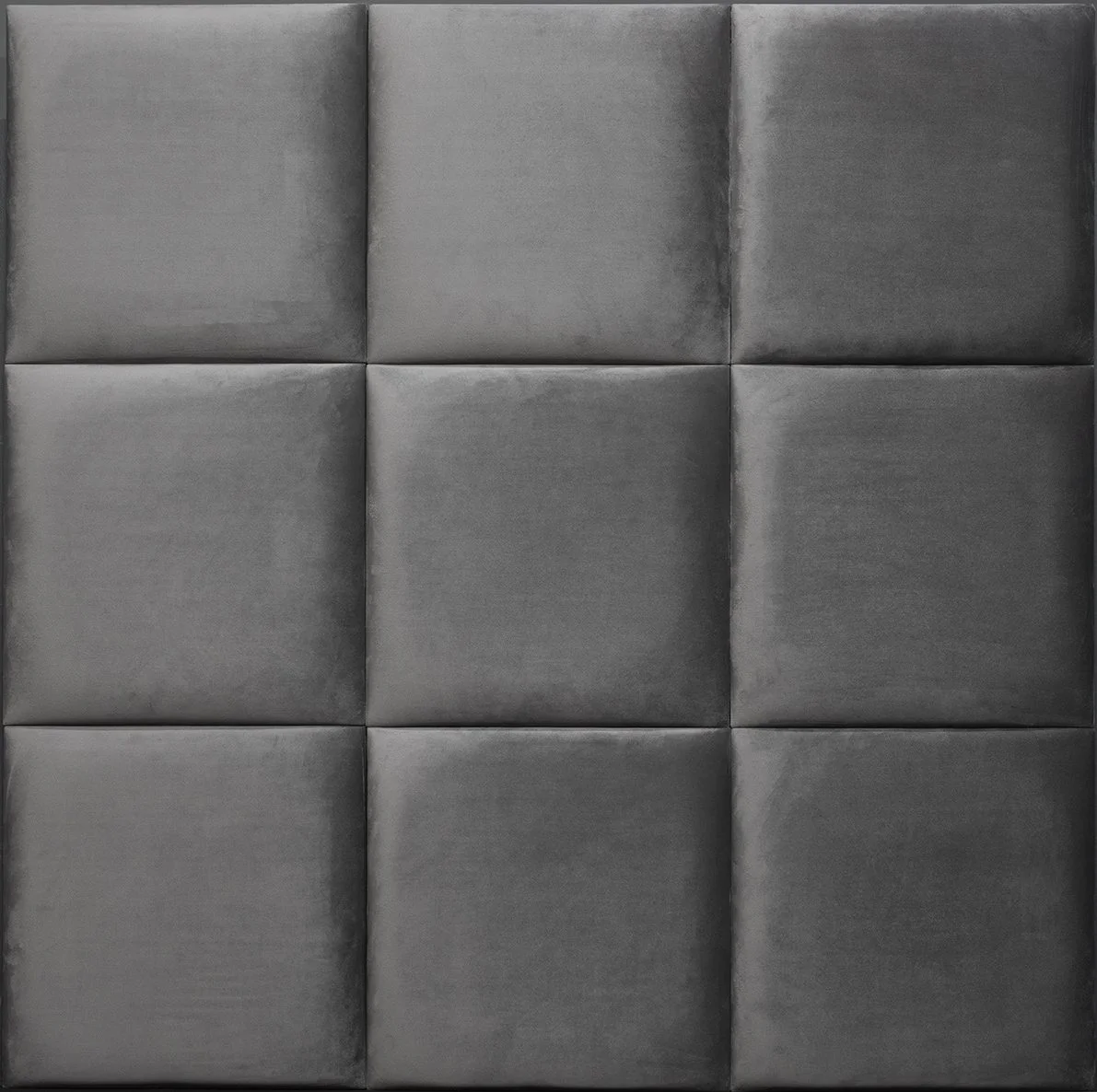 Luxury Textile Velvet Square Grey 20550102*