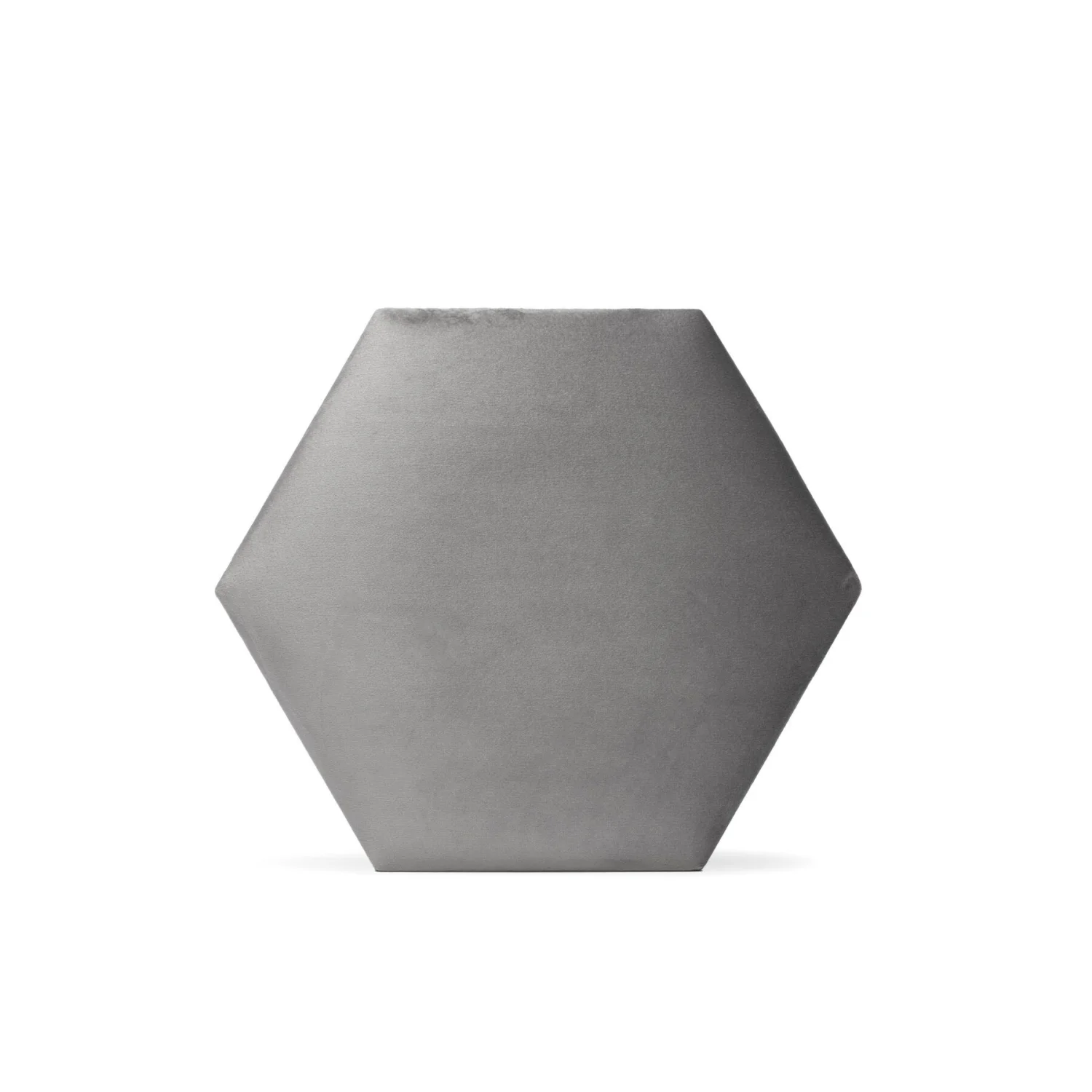 Luxury Textile Velvet Hexagon Grey 20550202*