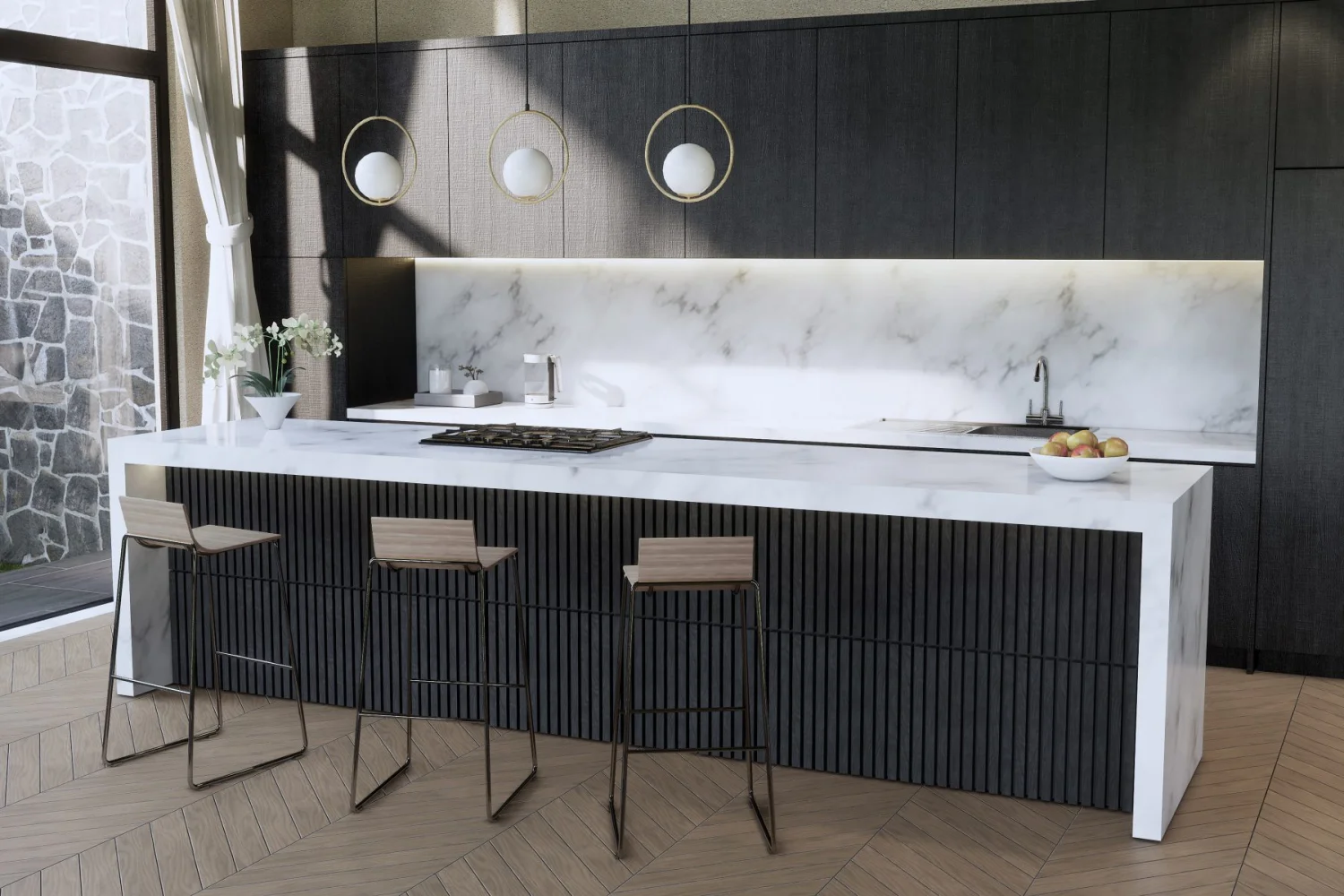 Akustikk-spiler Antrasitt 22780062 (6 plater)