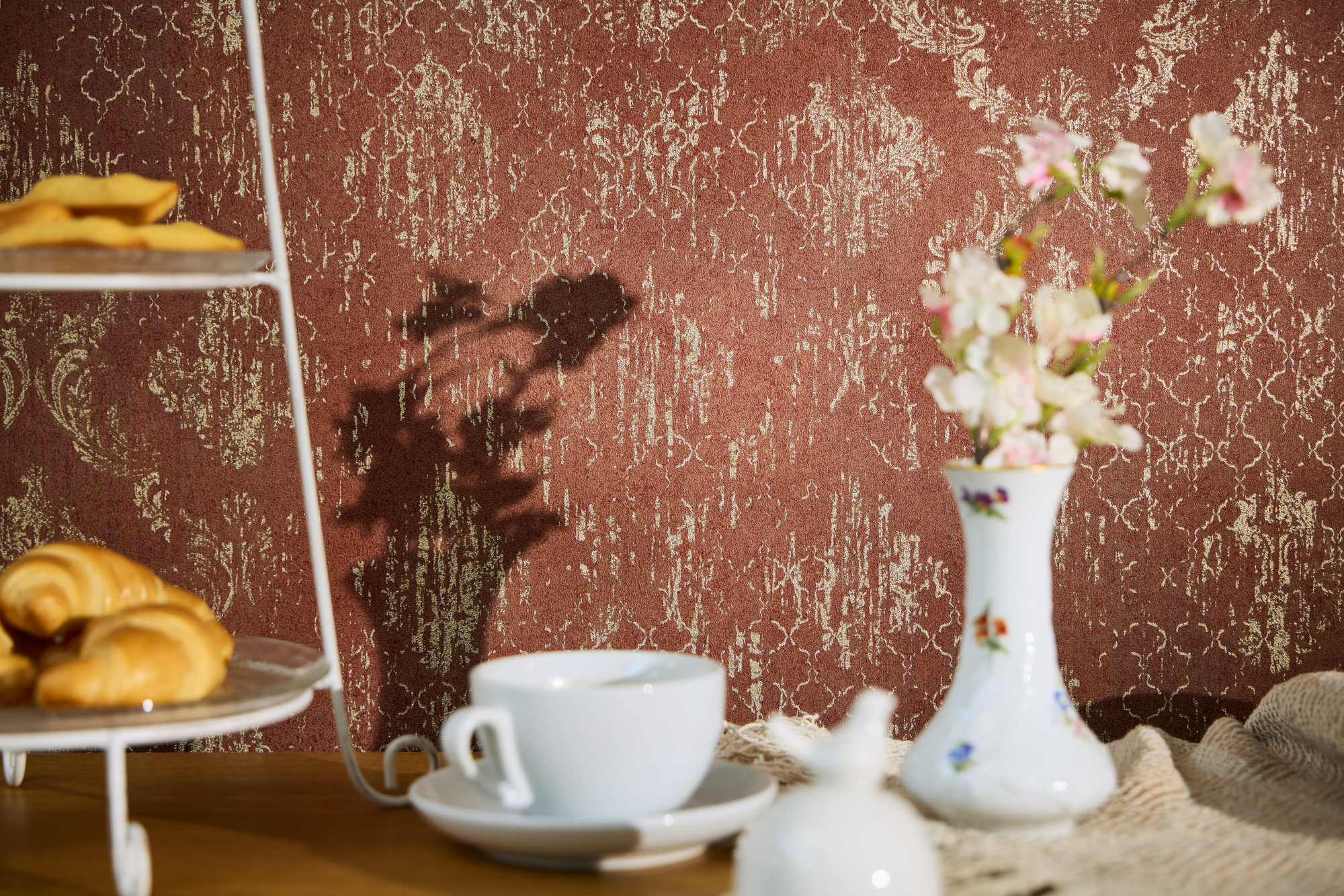 Tapet med kongelig eleganse